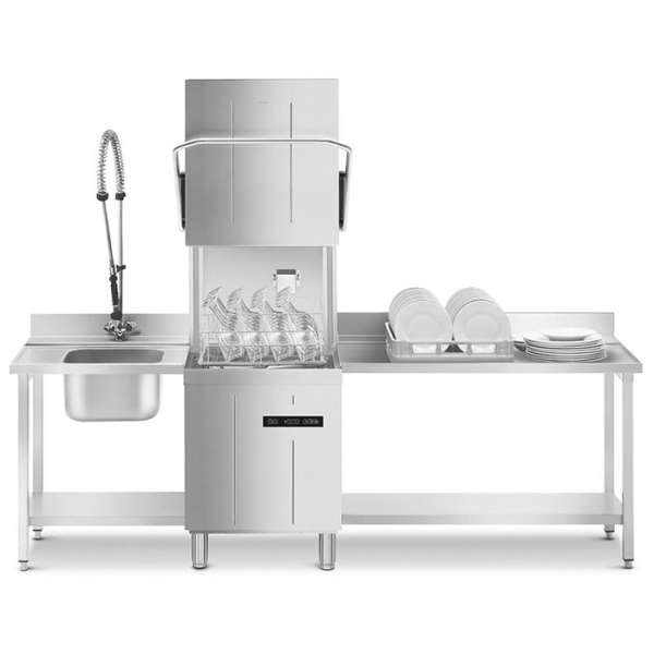 Купольная посудомоечная машина Smeg ECOLINE SPH505SL электронное управление